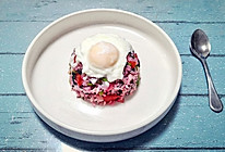 水波蛋盖饭 #在“家”打造ins风美食#的做法