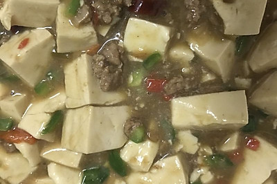 肉末豆腐