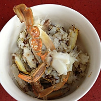 螃蟹粥（剩螃蟹不浪费的好方法）的做法图解2