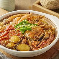 海鲜煲仔饭的做法图解8