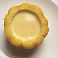 美妙的夏日甜品：小南瓜蒸蛋奶的做法图解9