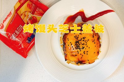 烤馒头芝士盖被