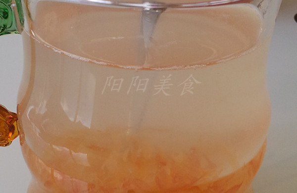 红柚蜂蜜茶--自制冬季去热清火茶