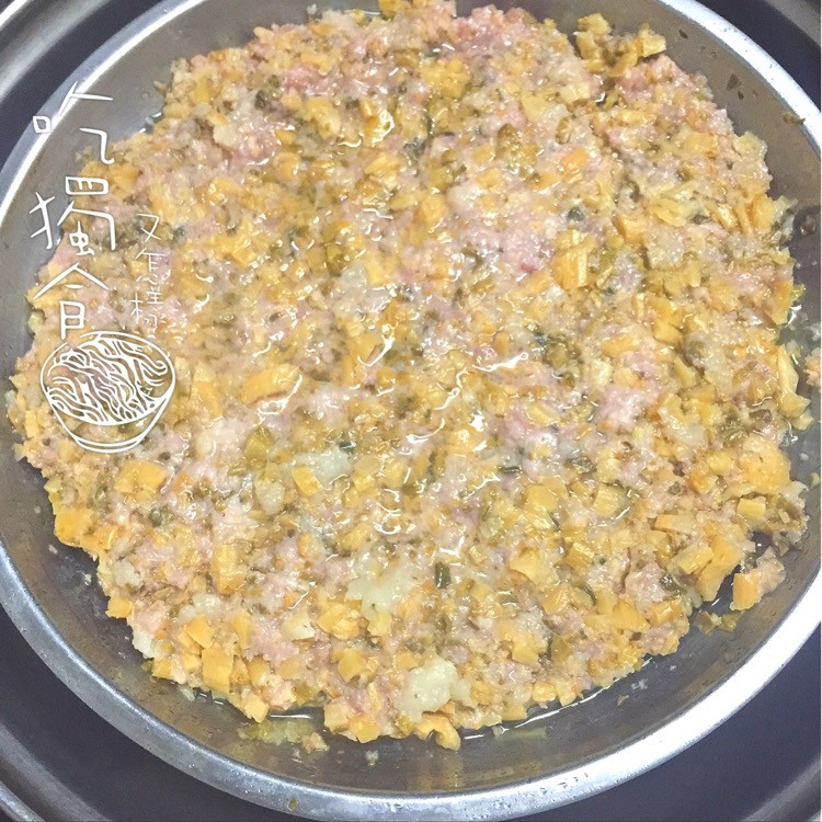 【梅菜肉饼】广东家常菜的做法