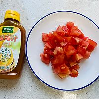 #鸡汁入家宴 感恩正当“食”#番茄炒蛋的做法图解1
