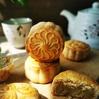 #2021创意料理组——创意“食”光#广式双莲月饼的做法图解18