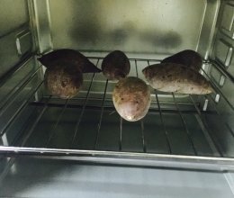 烤紫薯的做法