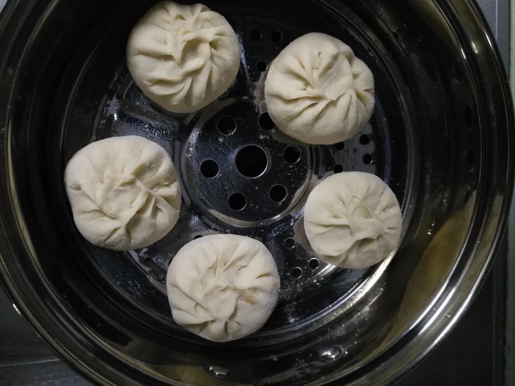 小葱肉包子的做法