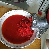 辣椒酱（红辣椒+猪肉馅）的做法图解2