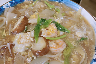 海鲜滑粉