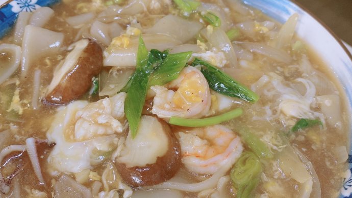 海鲜滑粉