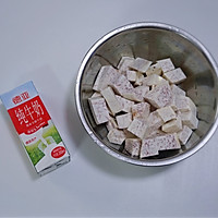 #母亲节，给妈妈做道菜#夏日甜品之香芋牛奶西米露的做法图解2