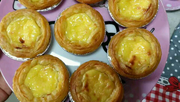 迷你蛋挞淡奶油版