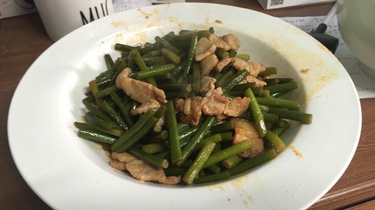 蒜薹炒肉