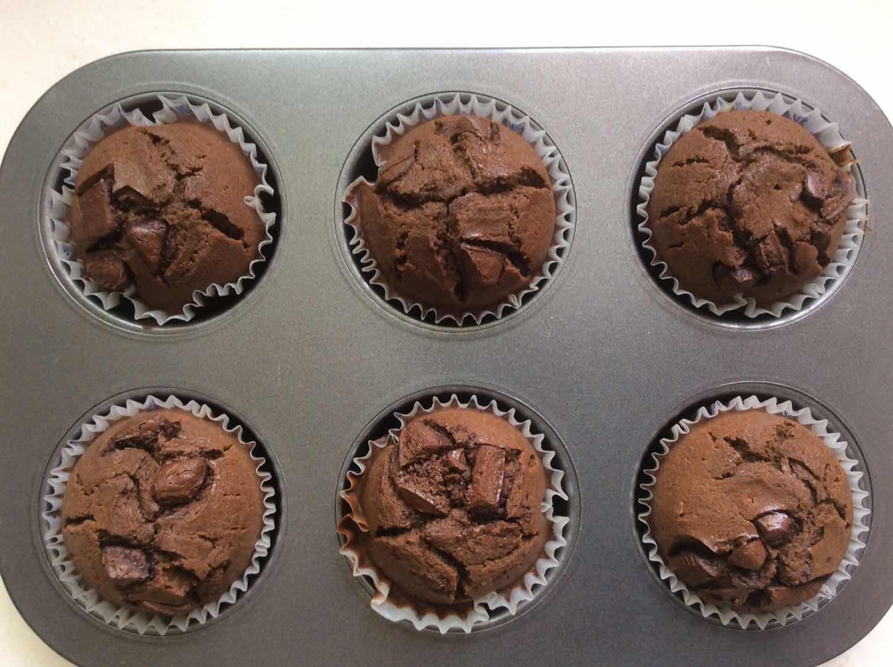 秒杀星巴克的巧克力马芬蛋糕, 零失败配方一次就会 Easy Chocolate Muffin Recipe, done in 10 minutes_哔哩哔哩_bilibili
