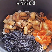 紫菜焖饭的做法图解4