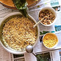 杂粮鲜肉粽-端午安康的做法图解1
