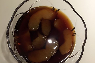 红糖雪梨甜汤