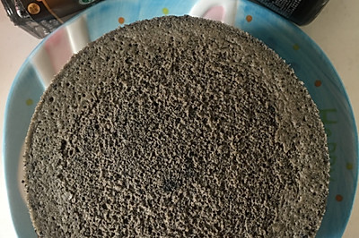 黑芝麻蛋糕