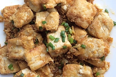 香口金沙豆腐
