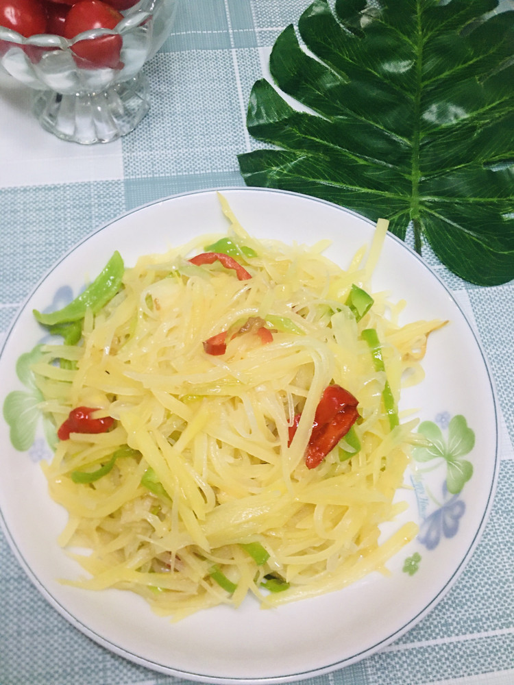 酸辣土豆丝的做法