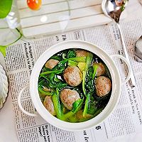 #合理膳食 营养健康进家庭#快手菜～牛肉丸青菜汤的做法图解7