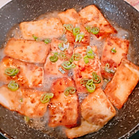 煎豆腐的做法图解3