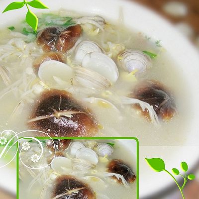 蛤蜊双菇汤