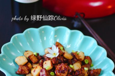 瘦身美食：黑蒜子牛肉粒