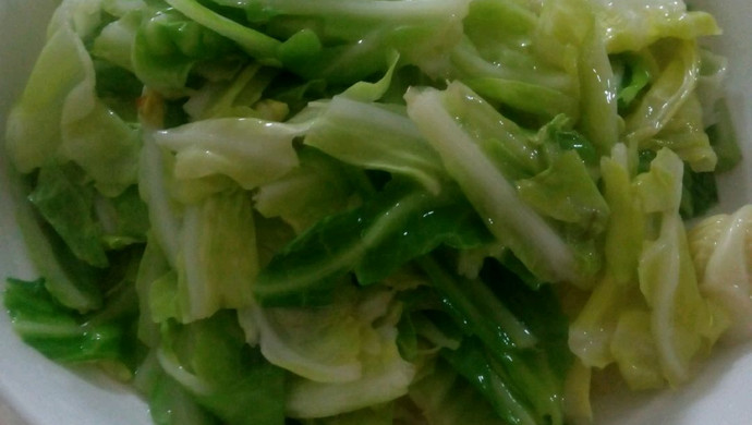 呛炒卷心菜