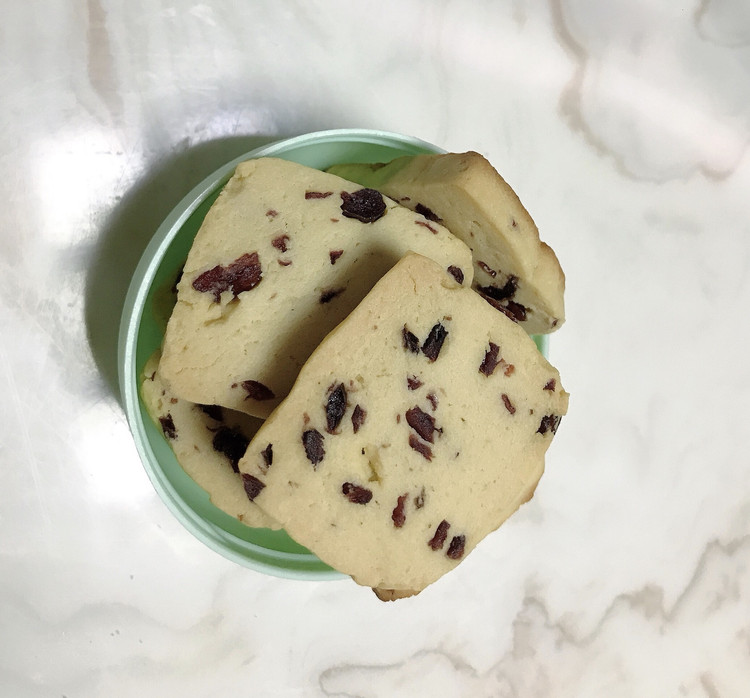 低油低糖蔓越莓饼干的做法