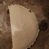 韭菜盒子猪肉味的做法图解4