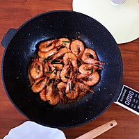 蒜蓉炒大虾的做法图解5