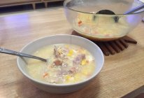 玉米萝卜瘦肉汤的做法
