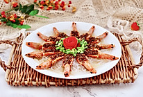 #今天吃什么#金蒜银丝蒸海虾的做法