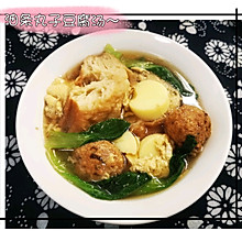 油条丸子豆腐汤#我的2024年夜饭#