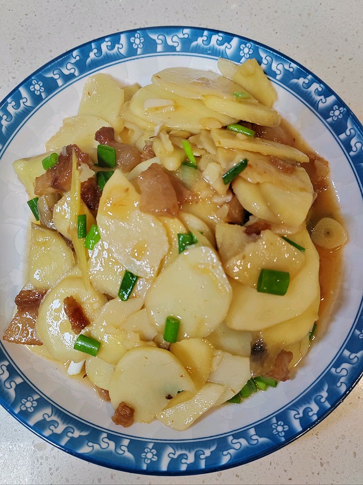 肉片茨菇的做法