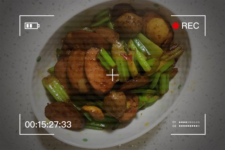 香锅芹菜的做法