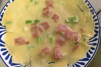 培根鸡蛋饼