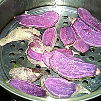 #晒出你的团圆大餐#紫地瓜饼的做法图解4