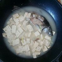 肚坎减肥之无油版鲫鱼豆腐汤的做法图解7