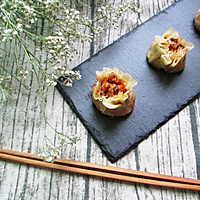 饺子皮版烧麦的做法图解17