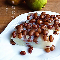红豆牛奶软糕#夏日时光#的做法图解1