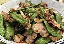 扁豆炒肉的做法
