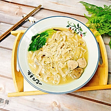 德国酸菜白萝卜肉丸面 #春季食材大比拼#