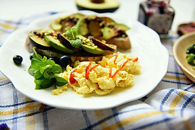 scramble egg——西式滑蛋早餐