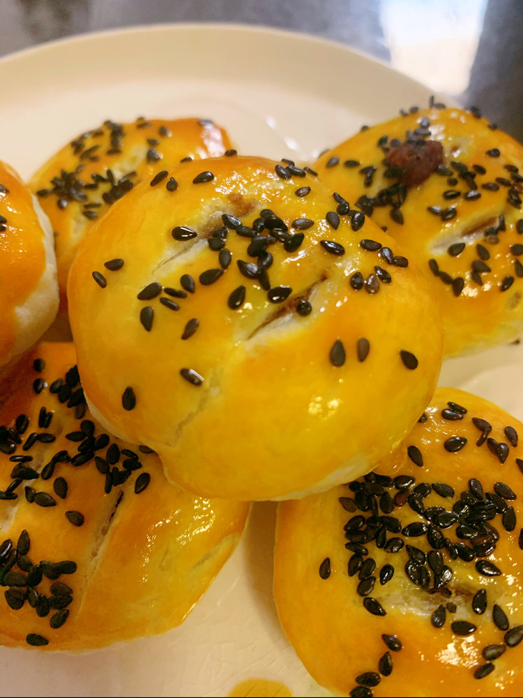 手抓饼红豆酥的做法