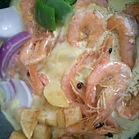 在家享受泰国菜---椰香咖喱虾的做法图解11