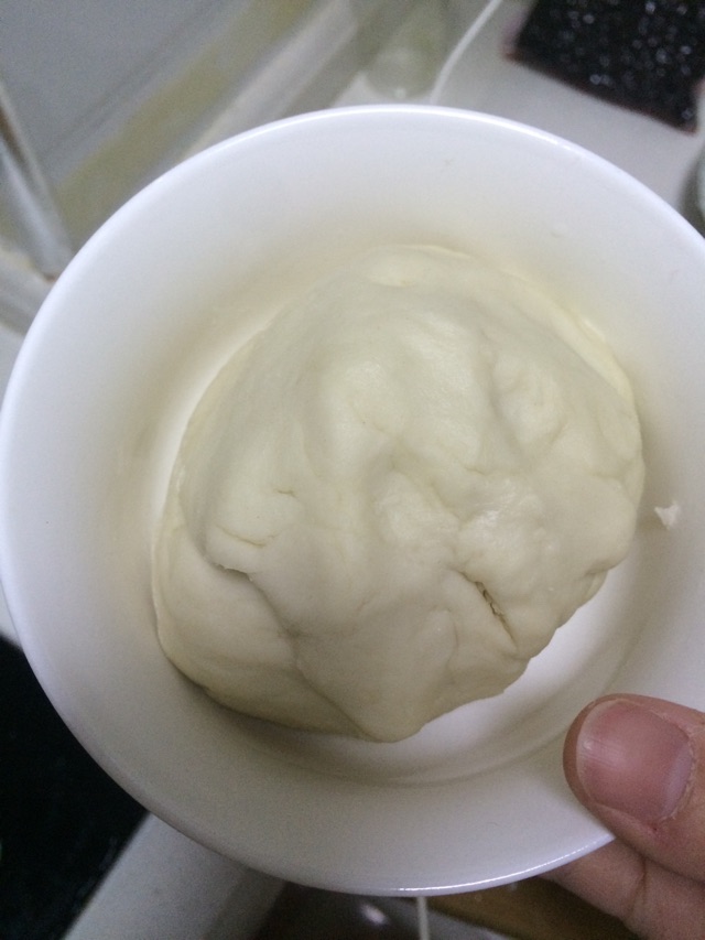 抹茶红豆酥的做法图解4