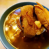 猴头菇竹荪虫草花鸡汤的做法图解4